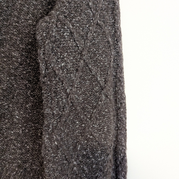 Lucky Brand Brown/Grey Boxy Sweater - Picture 2 of 5